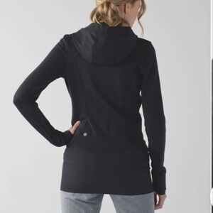 Lululemon Athletica Black Zip-Up Jacket